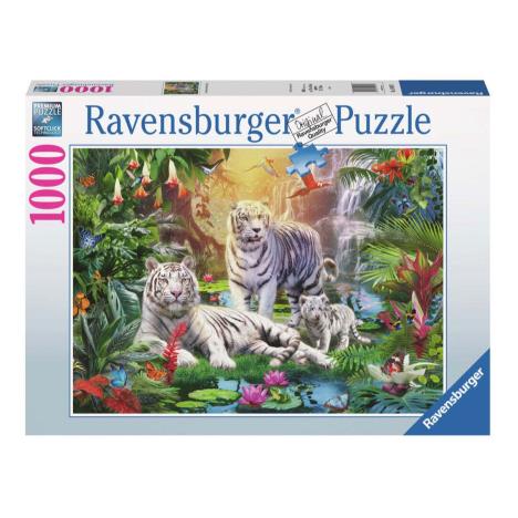White Tiger Family 1000pc XXL Jigsaw Puzzle £14.99